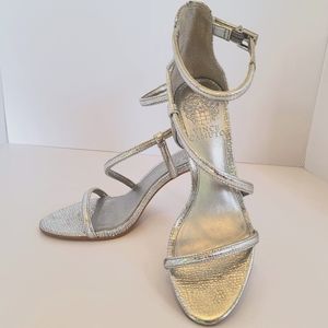 Vince Camuto Silver Heels